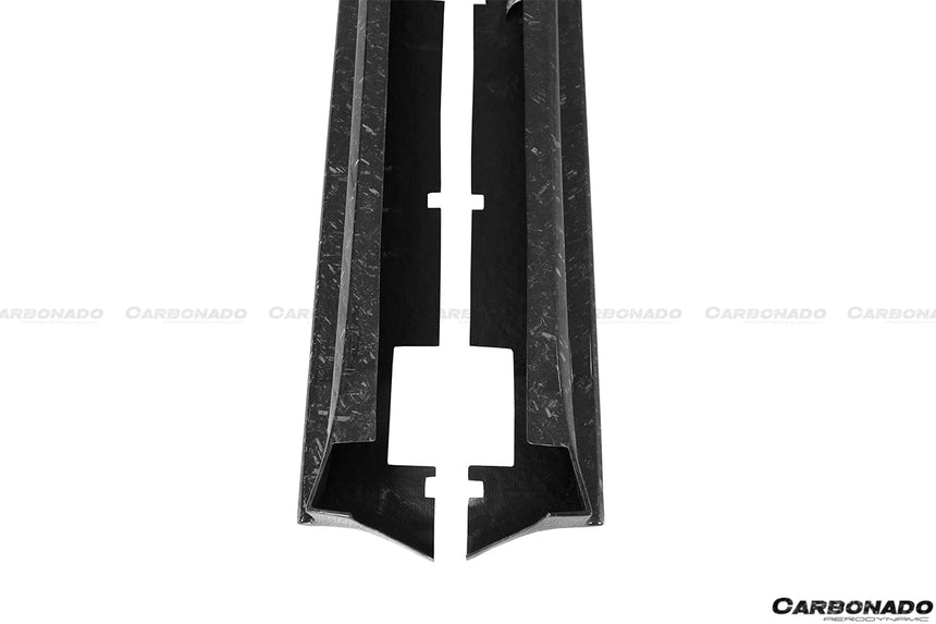 2016-2021 Tesla X SUV RZS Style Carbon Fiber Side Skirts