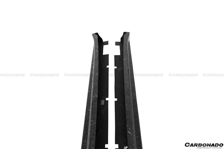 2016-2021 Tesla X SUV RZS Style Carbon Fiber Side Skirts