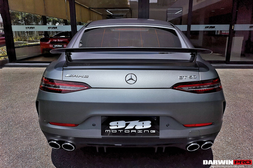 2019+ Mercedes Benz AMG GT63/S GT50 4Door Coupe X290 Carbon Fiber Trunk Spoiler
